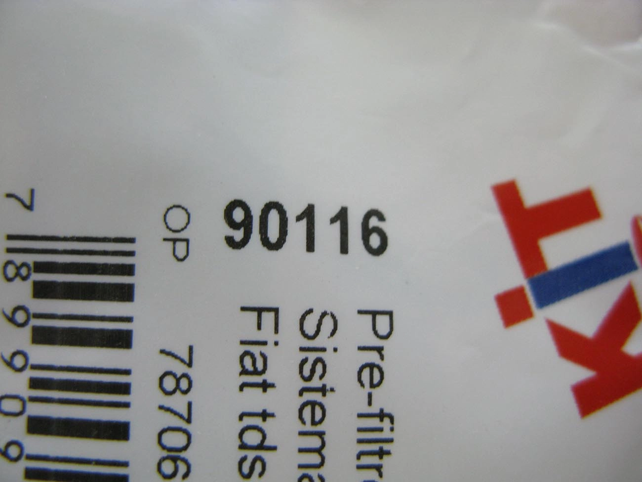 KIT PRÉ-FILTRO PARA INJEÇÃO ELETRÔNICA SISTEMA MARWAL PRE FIAT TODOS VW GOL/LOGUS/POINTER