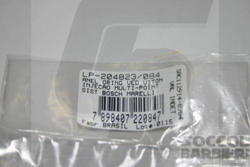 ANEL VEDAÇÃO PARA VÁLVULA INJEÇÃO MULTI-POINT BOSCH MARELLI ROCHESTER VEDACAO UNIVERSAL P/VALVULA INJECAO SISTEMA