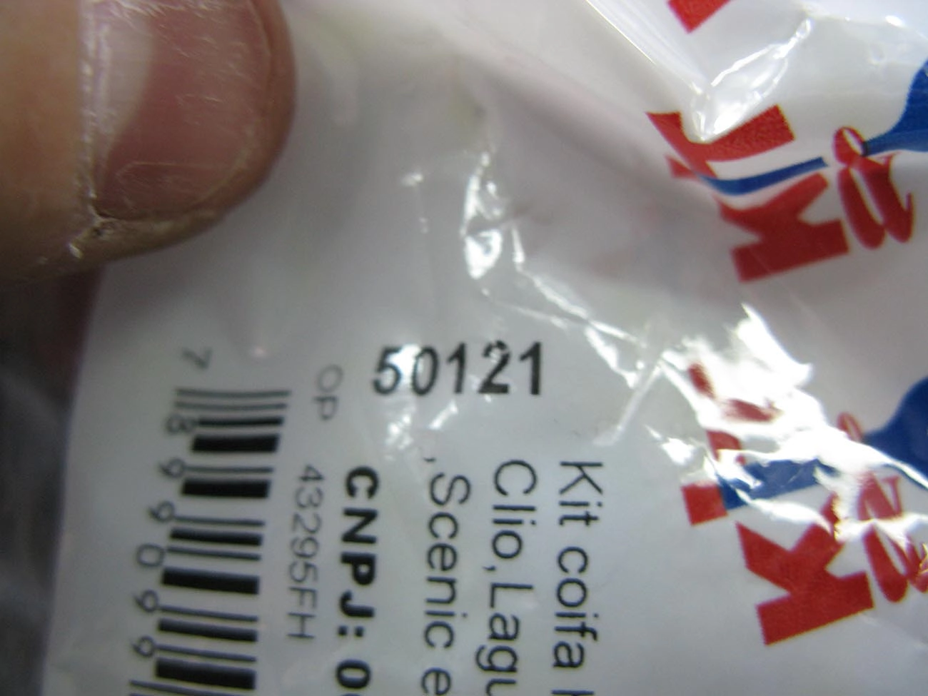 KIT REPARO COIFA HOMOCINÉTICA LADO CÂMBIO COM ROLAMENTO 25,8MM SEM FLANGE RENAULT CLIO/KANGOO/MEGANE/SCENIC/TWINGO S/FLANGE