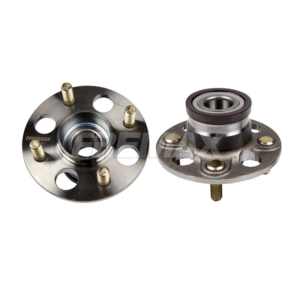 CUBO RODA TRASEIRO COM ROLAMENTO ABS 4 FUROS FURO 28MM HONDA FIT 2005/2008