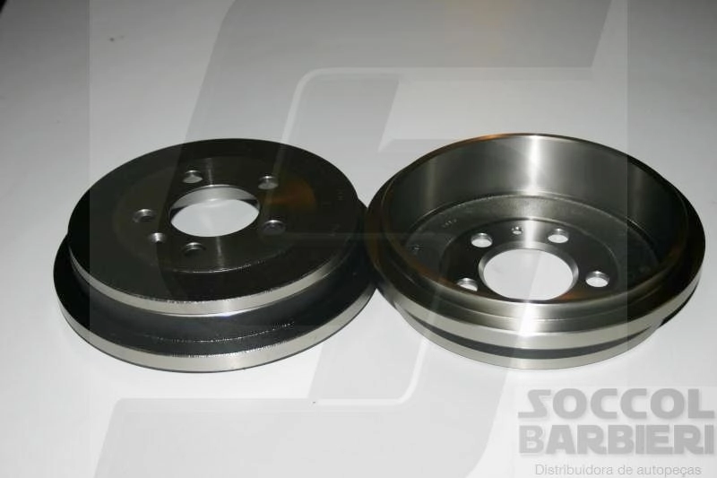 TAMBOR FREIO TRASEIRO 5 FUROS SEM CUBO VW CROSSFOX 05/18 FOX 04/ POLO 02/15 SPACEFOX 06/19 200MM INTERNO