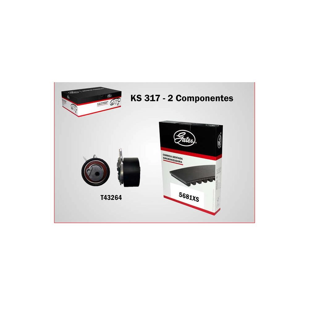 KIT CORREIA COMANDO NOVA GM S-10/TRAILBLAZER 2.8 16V 2014/ DIESEL