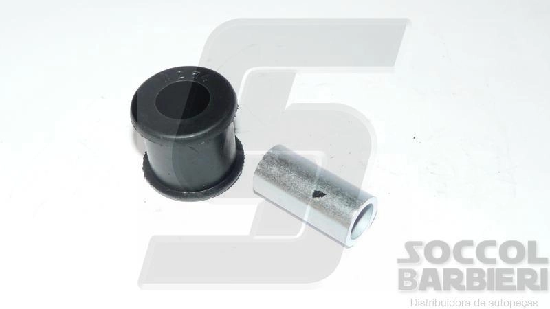 BUCHA COM TUBO INFERIOR OLHAL AMORTECEDOR FORD F-100/1000/4000 DIANT. INF. TRASEIRO