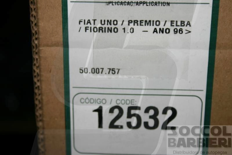 RADIADOR ÁGUA MOTOR EXPANDIDO SEM AR CONDICIONADO TRANSMISSÃO MANUAL 560X322X23MM VASO FIAT FIORINO/UNO 1.0/1.5 96/01 PREMIO 560X322X34MM