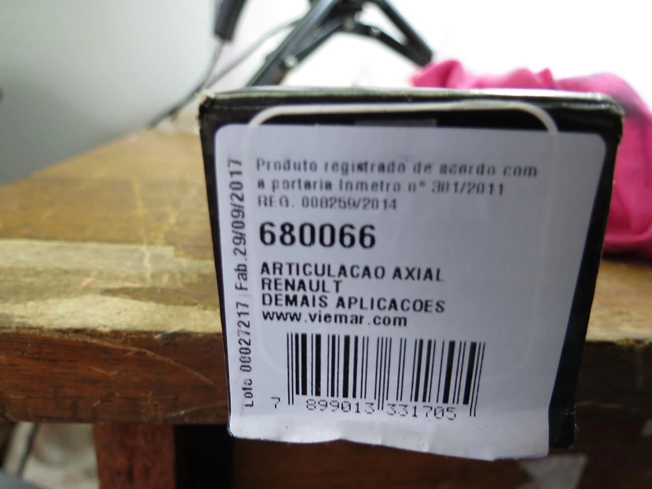 ARTICULAÇÃO/BARRA AXIAL DIREÇÃO HIDRÁULICA RENAULT MEGANE 96/99 - SCENIC 98/99 - LAGUNA 93/01