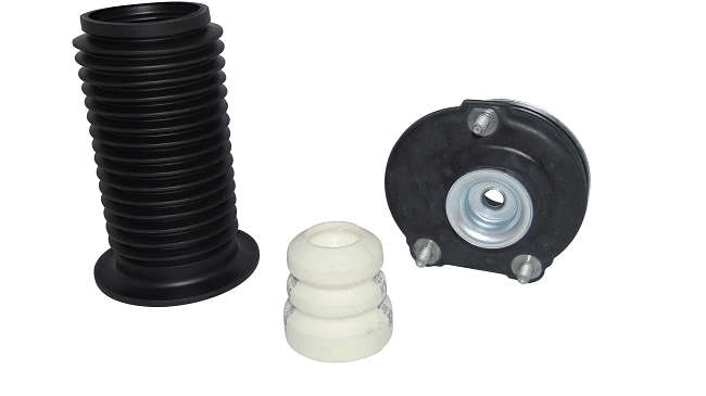 KIT AMORTECEDOR DIANTEIRO COMPLETO ESQUERDO FIAT PUNTO 08/17 - COXIM COM ROLAMENTO/BATENTE E COIFA