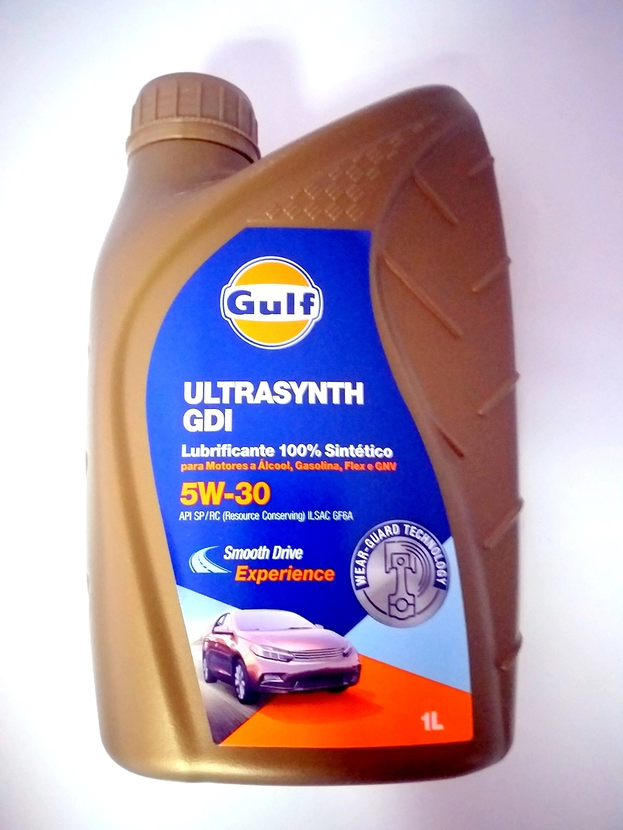 OLEO SINTETICO PARA MOTOR GULF 5W30 API SP ULTRASYNTH GDI ILSAC GF-6A S 1 LT