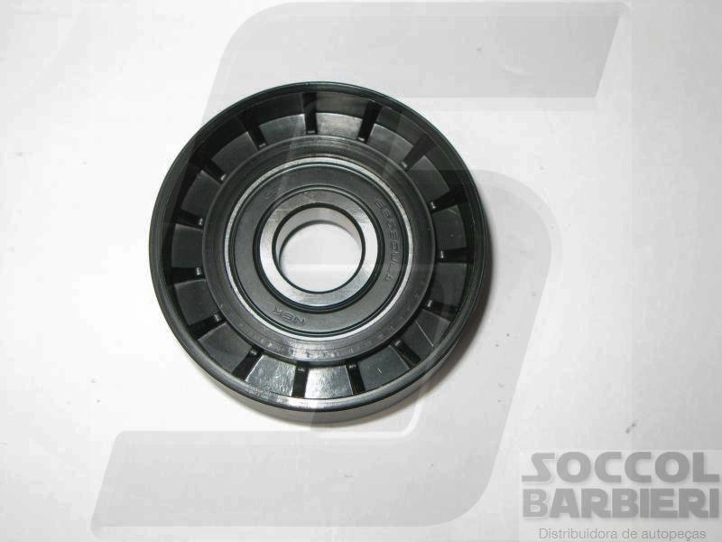 POLIA TENSOR CORREIA ALTERNADOR/TENSIONADOR AUXILIAR ACESSÓRIOS MOTOR 17X65X23MM FIAT PALIO/SIENA/STRADA/DOBLO FIRE/EVO 8/16V COM AR DIREÇÃO HIDRÁULICA