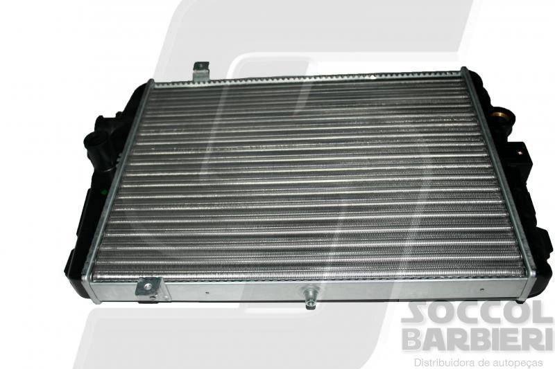 RADIADOR ÁGUA MOTOR CONSTRUÇÃO EXPANDIDO SEM AR CONDICIONADO 342X430X30MM VW GOL/VOYAGE/PARATI/SAVEIRO/PASSAT 1.6/1.8 8V 80/86