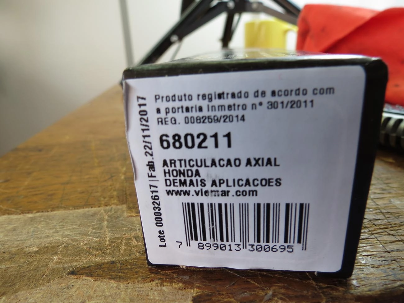 ARTICULAÇÃO/BARRA AXIAL DIREITA DIREÇÃO  HONDA FIT - 2003/2008