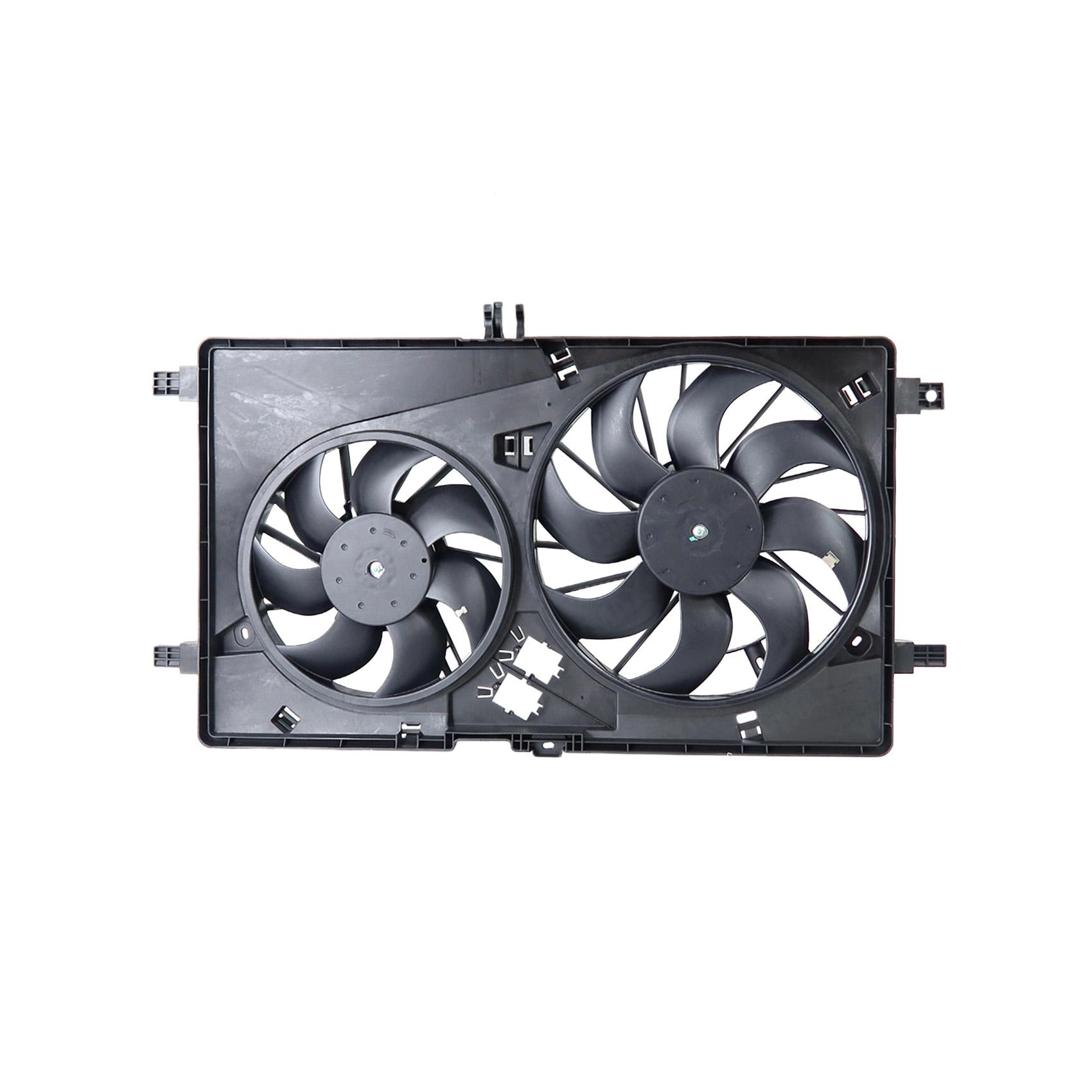ELETROVENTILADOR COM DEFLETOR RENAULT MASTER 2.3 16V TURBO 2014/2022 - DUPLO - SEM RESITÊNCIAS