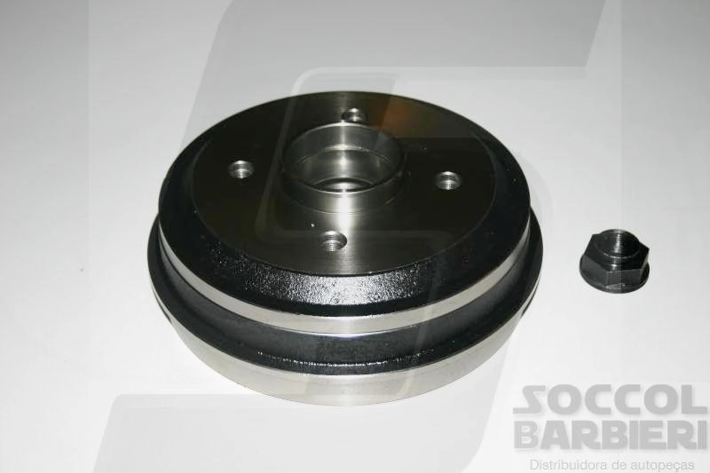 TAMBOR FREIO PEUGEOT 206/207 98/ C/ROLAMENTO PORCA