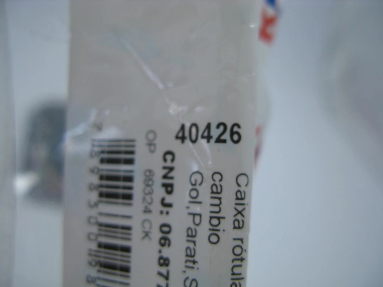 KIT ROTULA ALAVANCA CÂMBIO CAMBIO VW GOL/VOYAGE/SANTANA