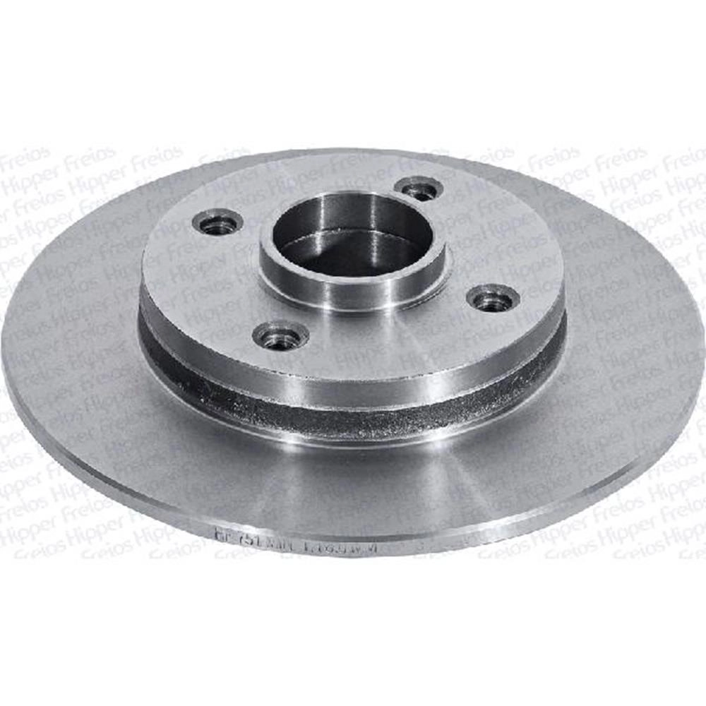 DISCO DE FREIO TRASEIRO COM CUBO CITROEN C4 2006/ - PEUGEOT 307 2001/ - SOLIDO 249MM - SEM ROLAMENTO