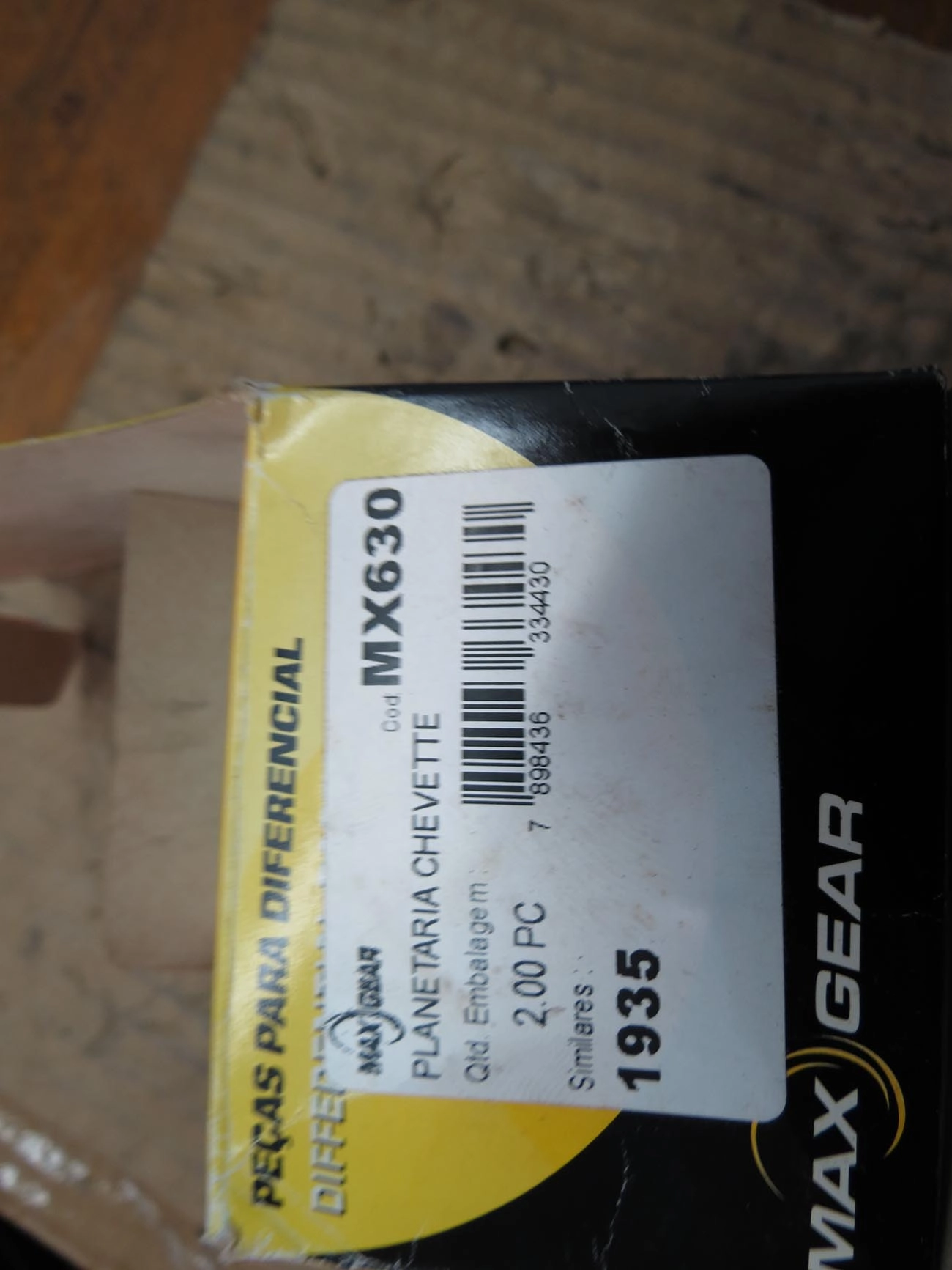 ENGRENAGEM PLANETÁRIA DIFERENCIAL PLANETARIA GM CHEVETTE/CHEVY BRASEIXOS 74/85 16 DENTES/24 ESTRIAS