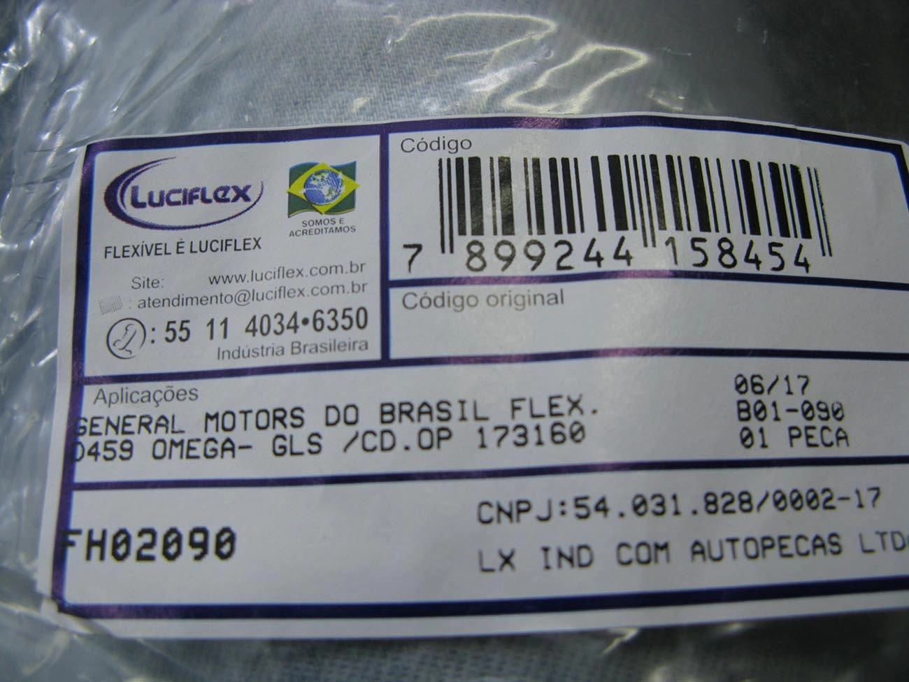 FLEXIVEL FREIO DIANTEIRO GM OMEGA/SUPREMA 93/