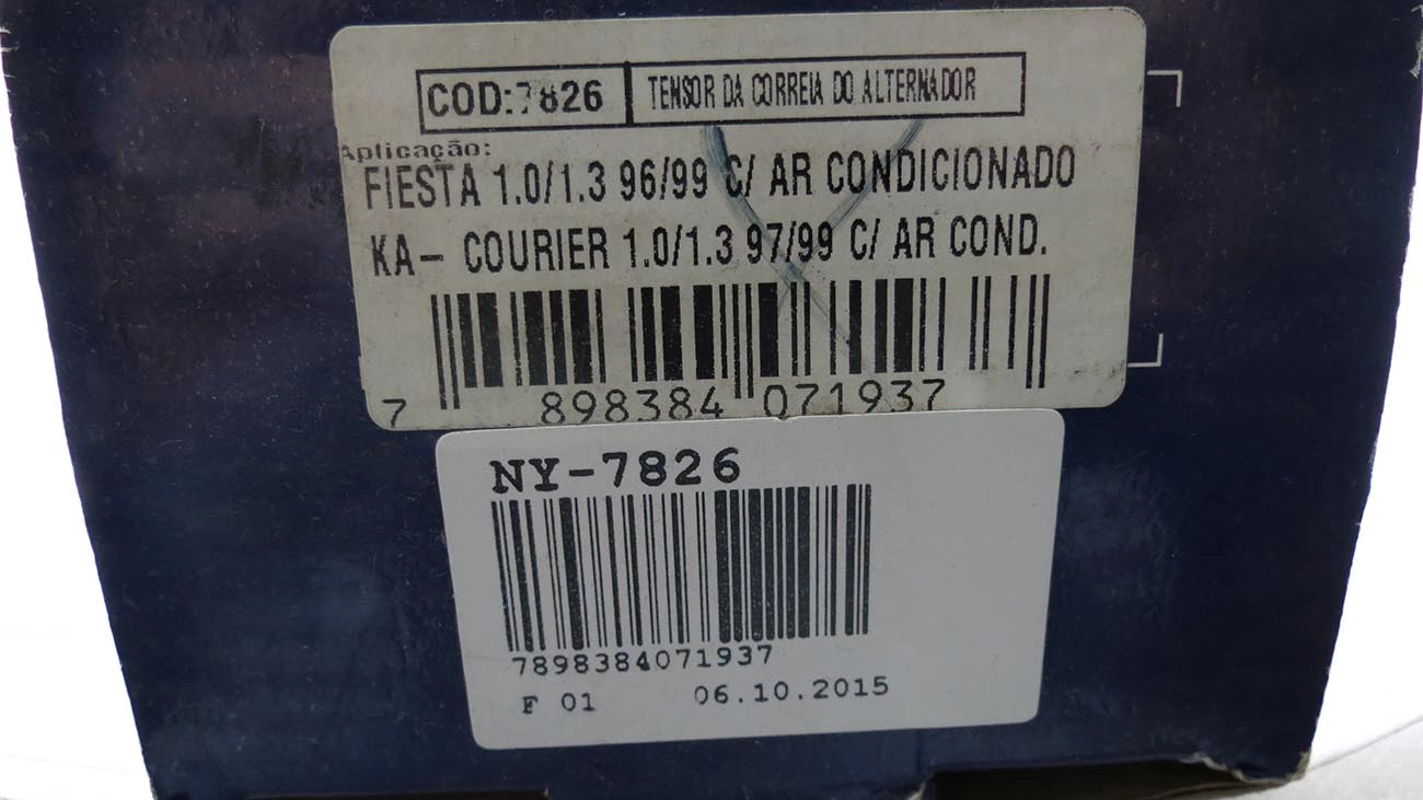 TENSOR CORREIA ALTERNADOR FORD FIESTA/KA/COURIER 96/99 - MOTOR ENDURA