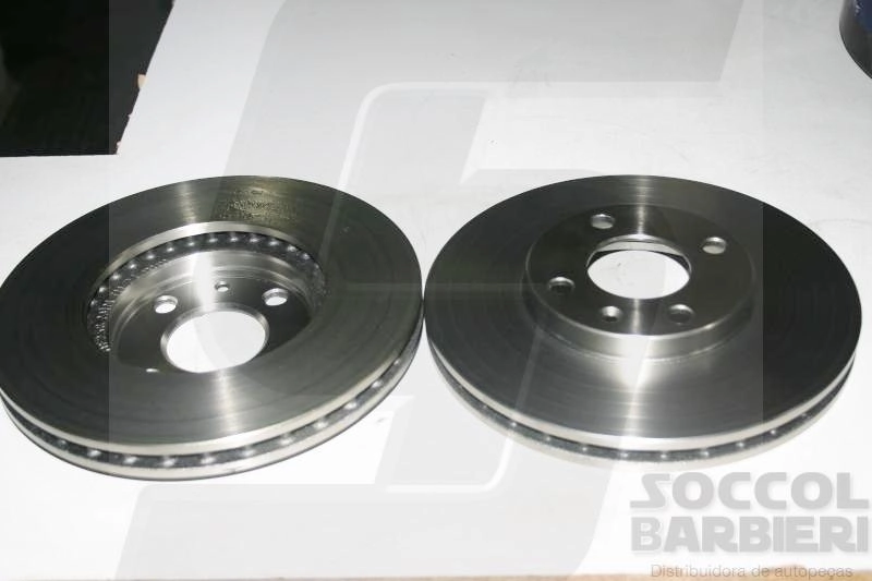 DISCO DE FREIO DIANTEIRO GM ASTRA 1.8/2.0 99/ ARO14 - VECTRA 2.0/2.2 8V 99/ 4 FUROS VENTILADO 256MM