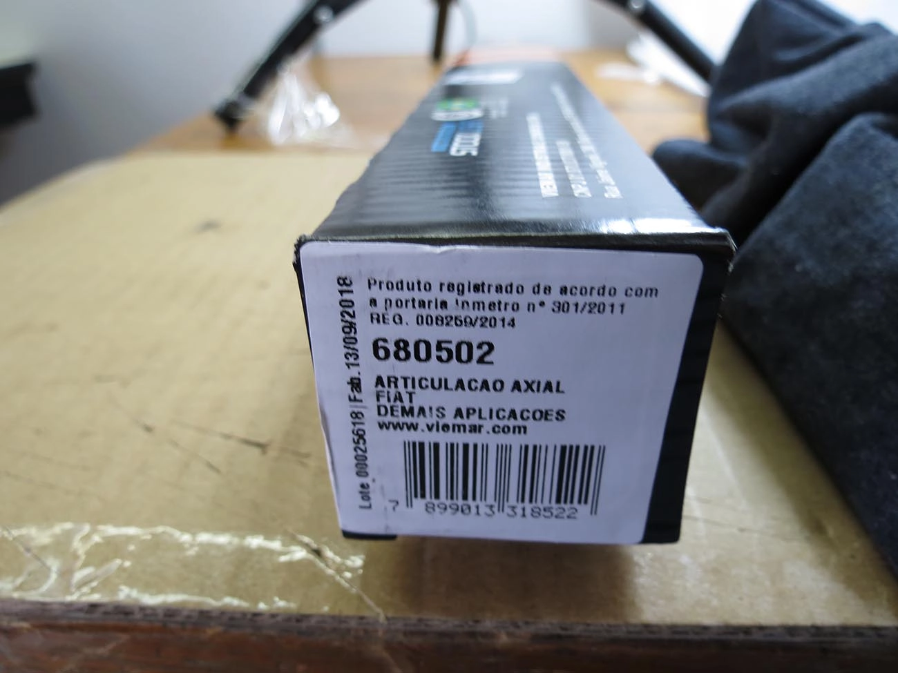 ARTICULAÇÃO/BARRA AXIAL DIREÇÃO HIDRÁULICA DH FIAT PALIO/SIENA/STRADA/IDEA/PUNTO 10/ SMI/KOYO/JTEKT 16/14MM