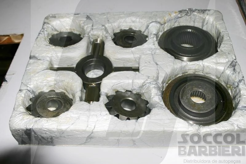 KIT REPARO DIFERENCIAL/CAIXA SATÉLITE EIXO HL5 SIMPLES MB L-1519/1520 LK-1519/1520 LS-1519/1520