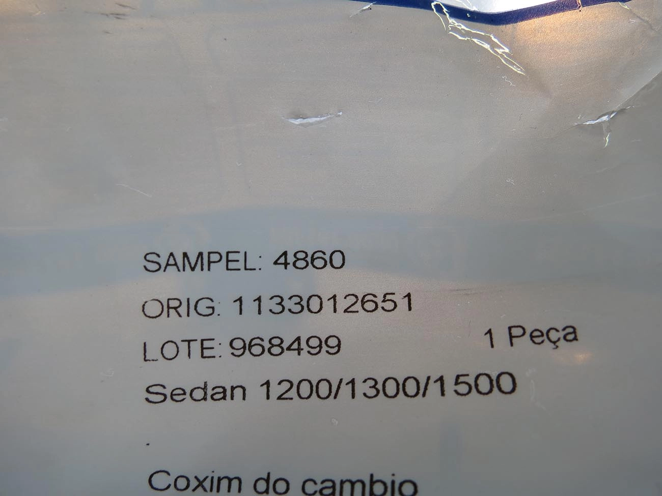 COXIM CAMBIO VW FUSCA/BRASILIA/VARIANT