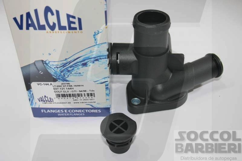FLANGE FLUXO AGUA DO CABECOTE - VW GOLF 96/98 - POLO CLASSIC 00/ - CAMBIO MANUAL