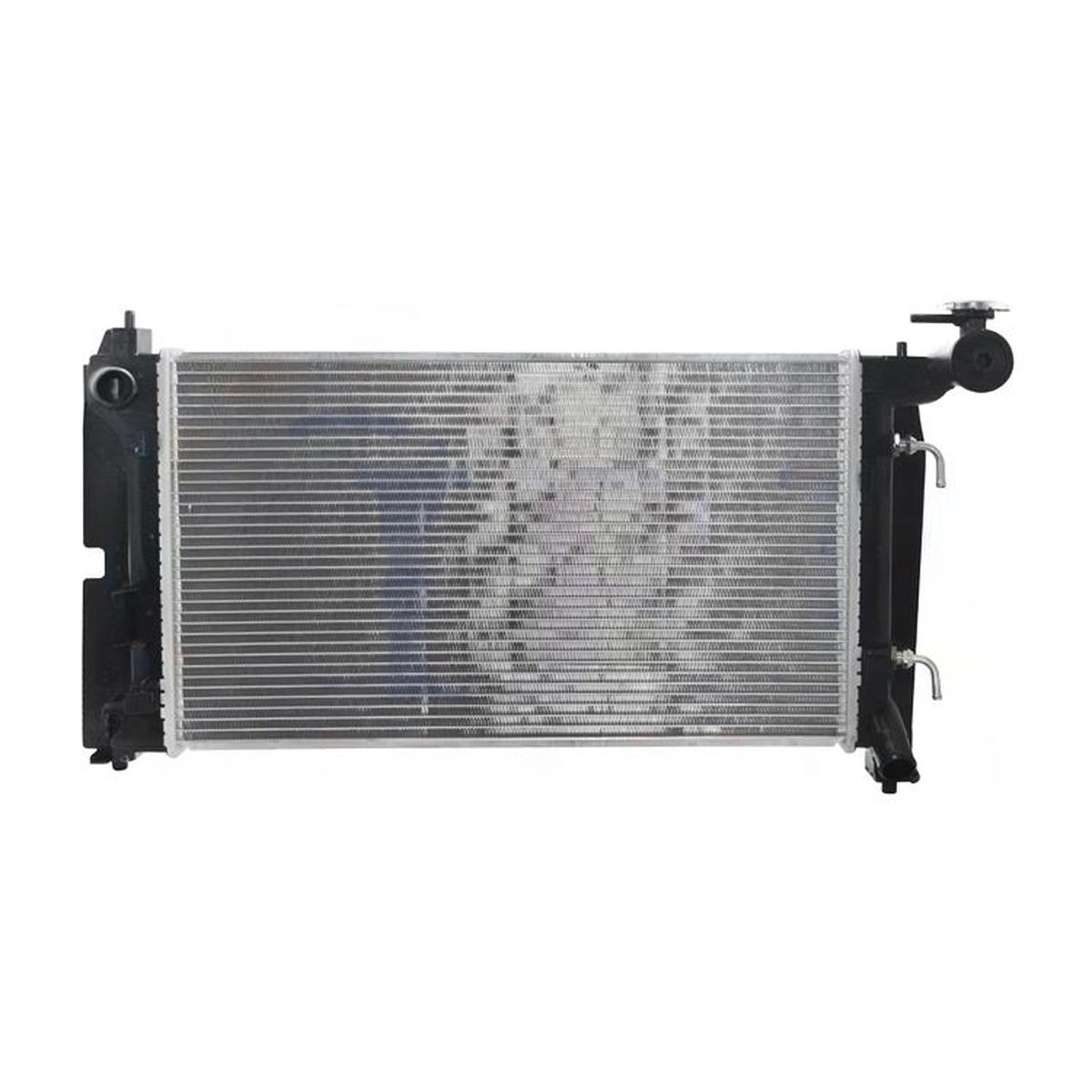 RADIADOR MOTOR BRASADO TOYOTA COROLLA 2002/2008 - COM OU SEM AR CONDICIONADO - AUTOMÁTICO