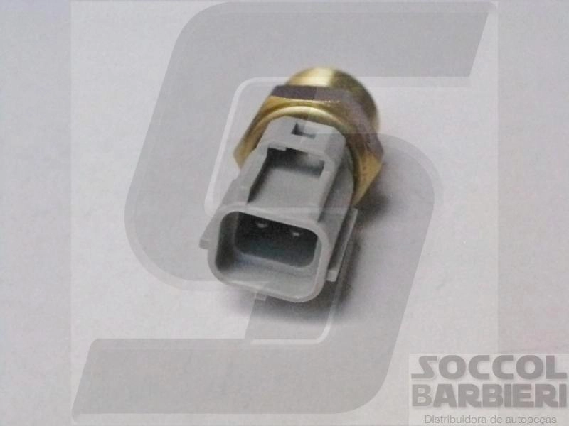 PLUG ELETRÔNICO/SENSOR TEMPERATURA ÁGUA COR CINZA FORD FIESTA/KA/COURIER 96/99 ESCORT 1.8 97/ RANGER/EXPLORER 95/