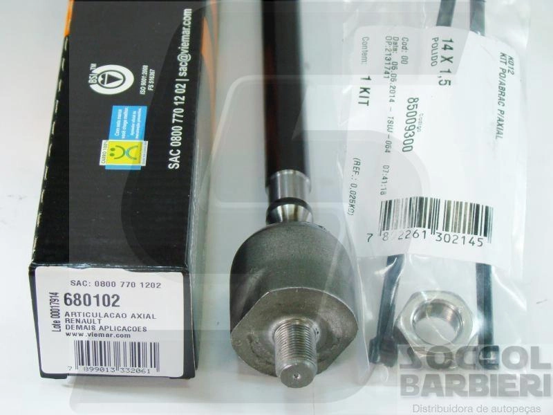 ARTICULAÇÃO/BARRA AXIAL RENAULT SCENIC/MEGANE 1999/2005 - DIREÇÃO HIDRÁULICA