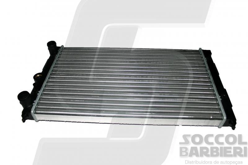 RADIADOR MOTOR EXPANDIDO VW QUANTUM 1.8/2.0 85/90 - SANTANA 1.8 84/90 - SEM AR CONDICIONADO - MANUAL