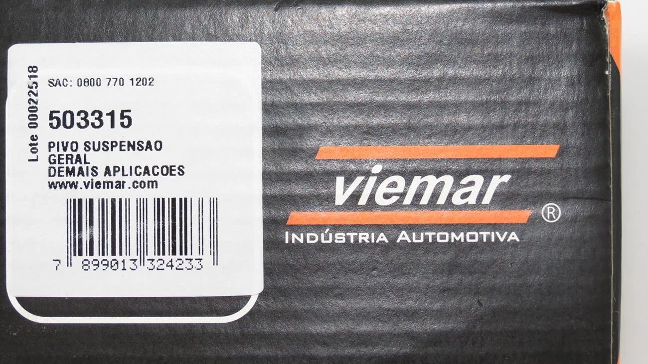 PIVÔ SUSPENSÃO RENAULT CAPTUR 18/ - DUSTER 11/ - OROCH 16/ - PINO 17 MM -FURO FIXAÇÃO 10,5 MM