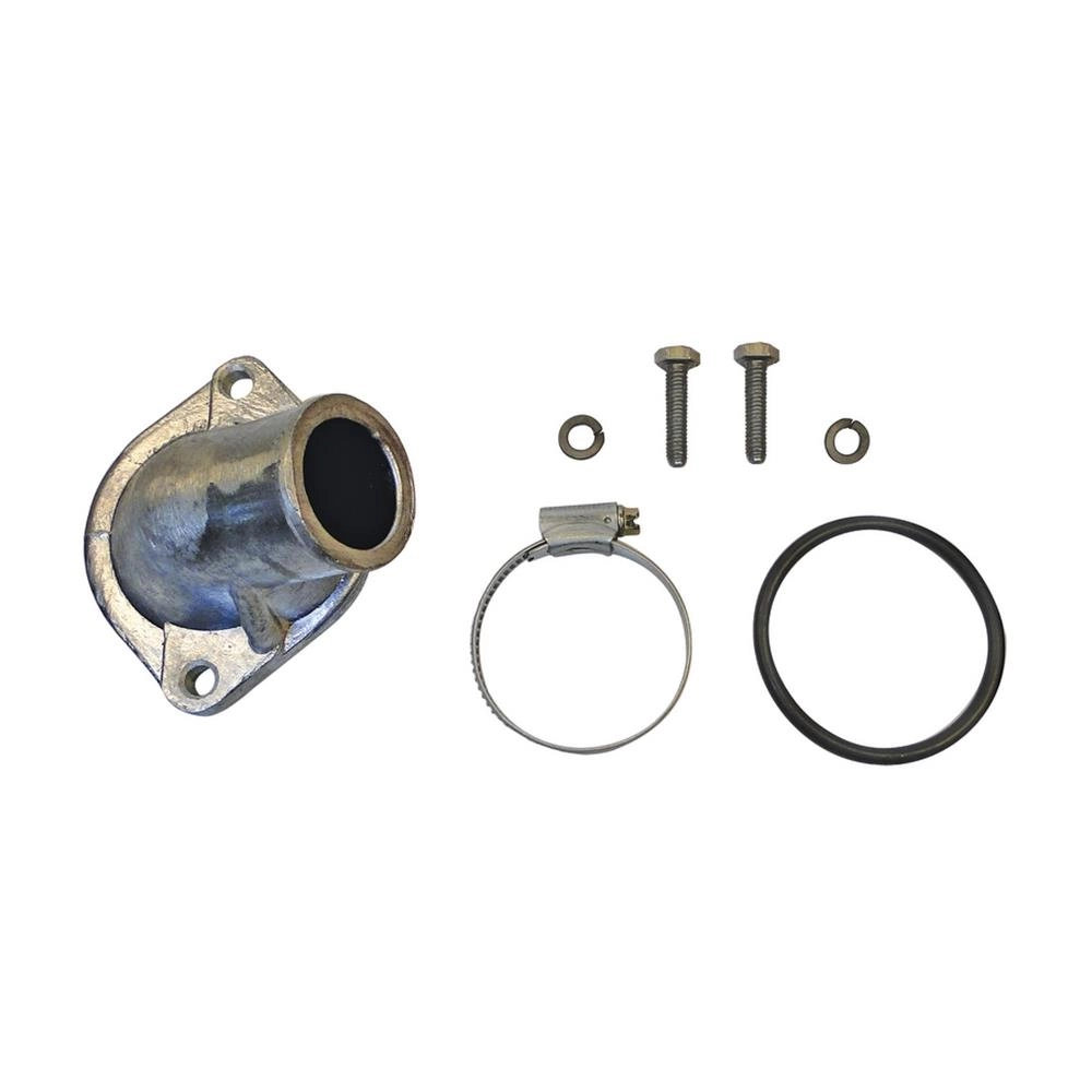 KIT GARGALO FLANGE ALUMÍNIO VÁLVULA TERMOSTÁTICA BOCAL CURTO VW GOL/PASSAT 1.6 SEM