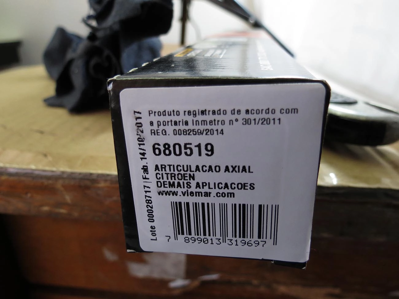 ARTICULAÇÃO/BARRA AXIAL DIREÇÃO CITROEN C3 PICASSO 2011/2017