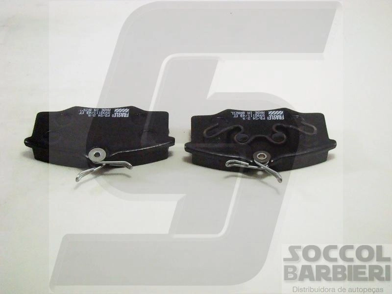 PASTILHA FREIO RODA DIANTEIRA SISTEMA VARGA VW GOL/PARATI 1.0/1.6/1.8 96/ GM CORSA