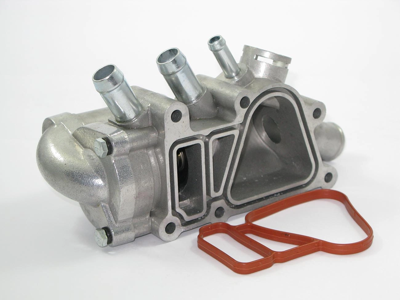 VÁLVULA TERMOSTÁTICA - FORD FOCUS 1.6 03/07 - NOVO FIESTA/ECOSPORT 02/ - C/CAR. ALUMINIO GAS S/PLUG
