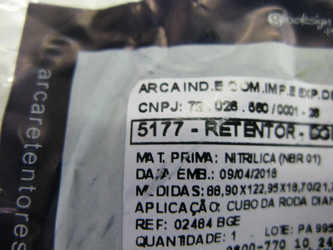 RETENTOR RODA DIANTEIRA VW 12.140/12.170/12.180/13.150/13.170/13.180