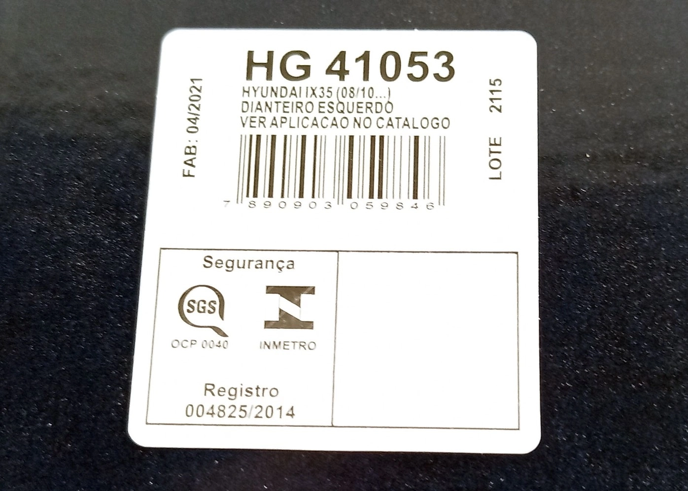 AMORTECEDOR DIANTEIRO ESQUERDO HYUNDAI IX35 2010/2020 - KIA SPORTAGE 2011/2016