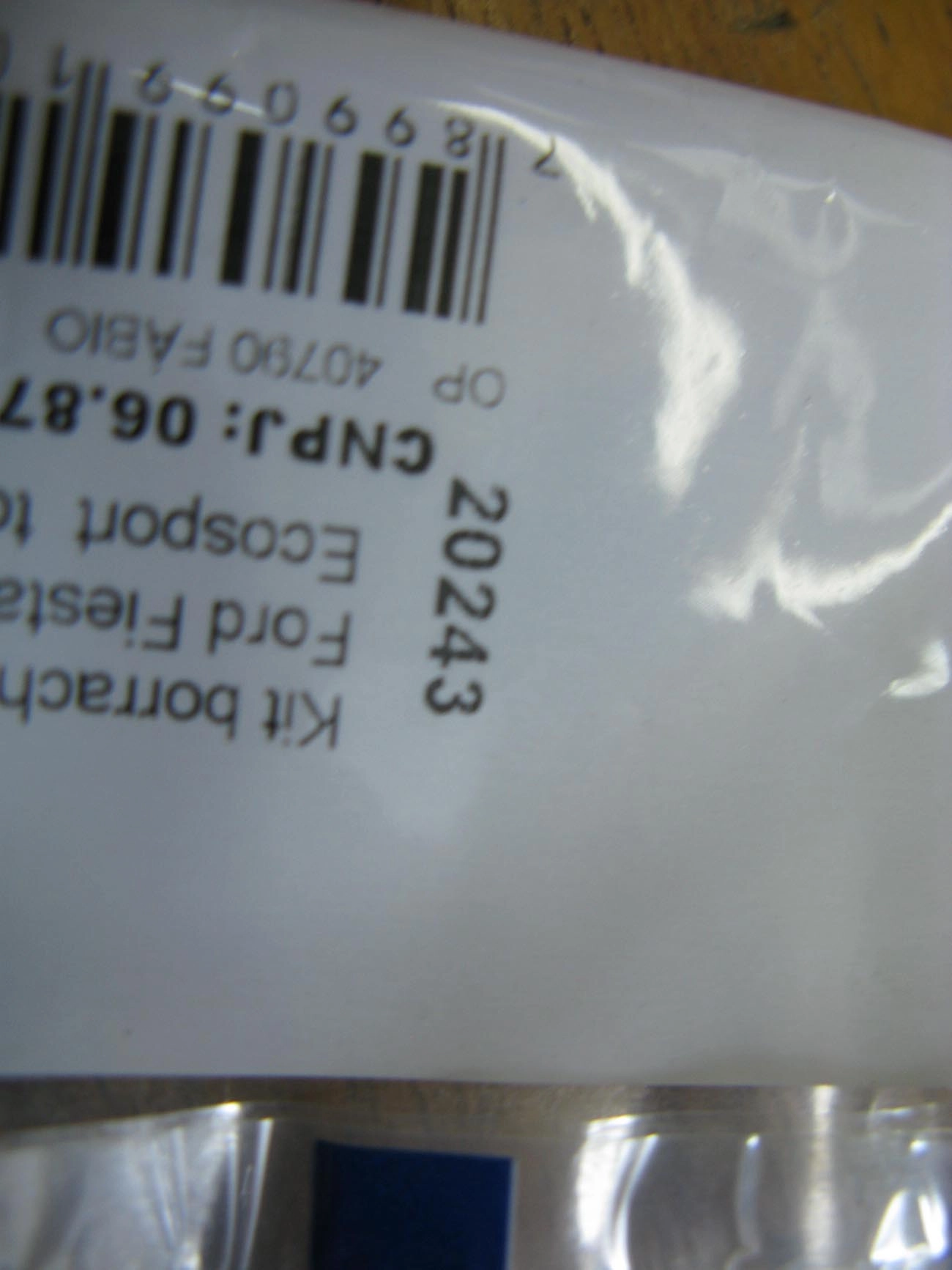 KIT CAPA PARA PEDAIS BORRACHAS FORD ESCORT/VERONA 93/ KA/FIESTA/MONDEO