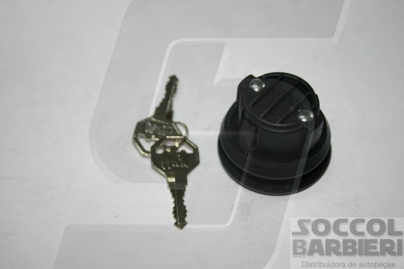 TAMPA PARA TANQUE COMBUSTÍVEL COM CHAVES FIAT UNO/PREMIO/ELBA/FIORINO 1991/ TROLLER DIESEL 2001/