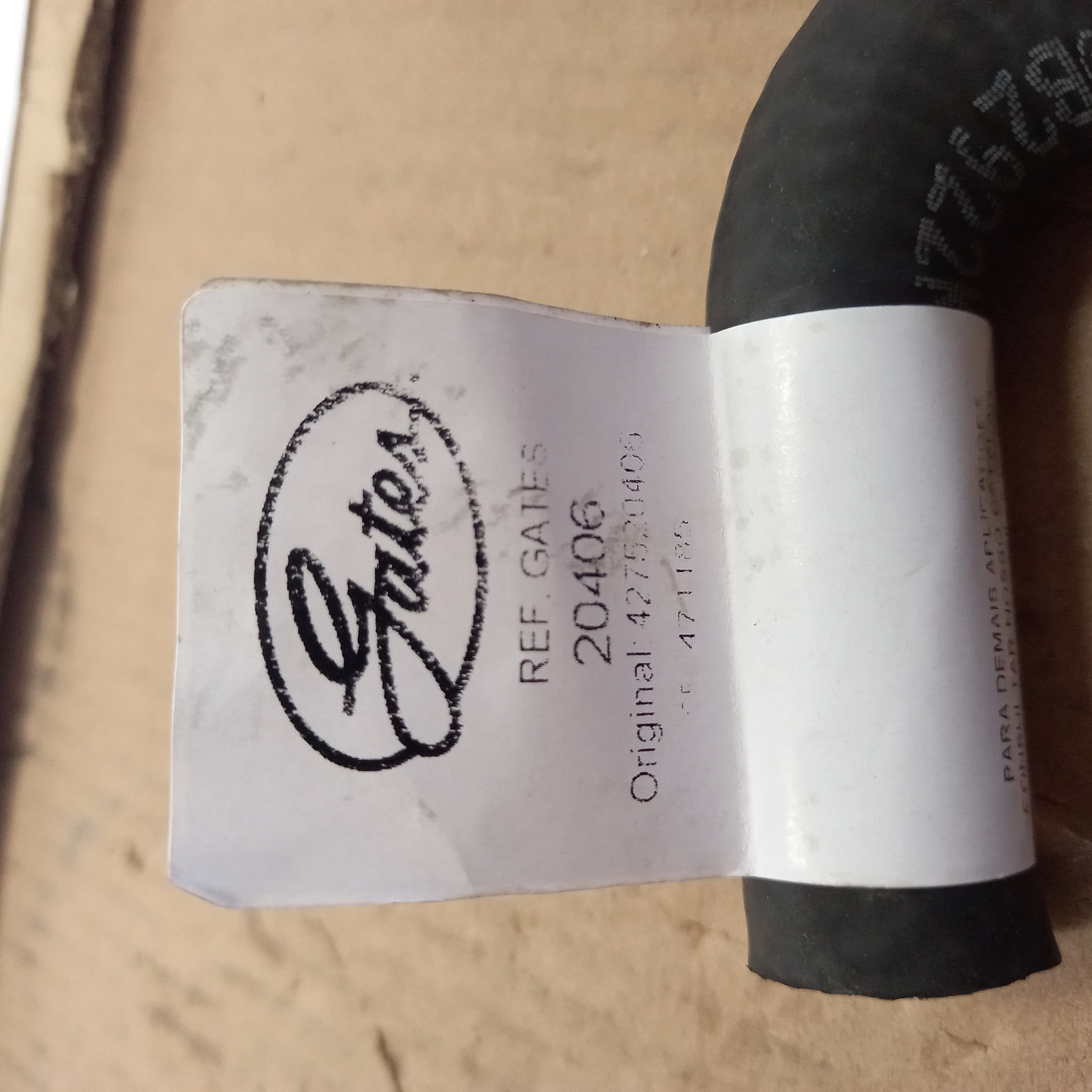 MANGUEIRA BOMBA D'ÁGUA AO TUBO AQUECIMENTO VW GOL/VOYAGE/PARATI/SAVEIRO AE 90/96 DAGUA BOCAL SUP.