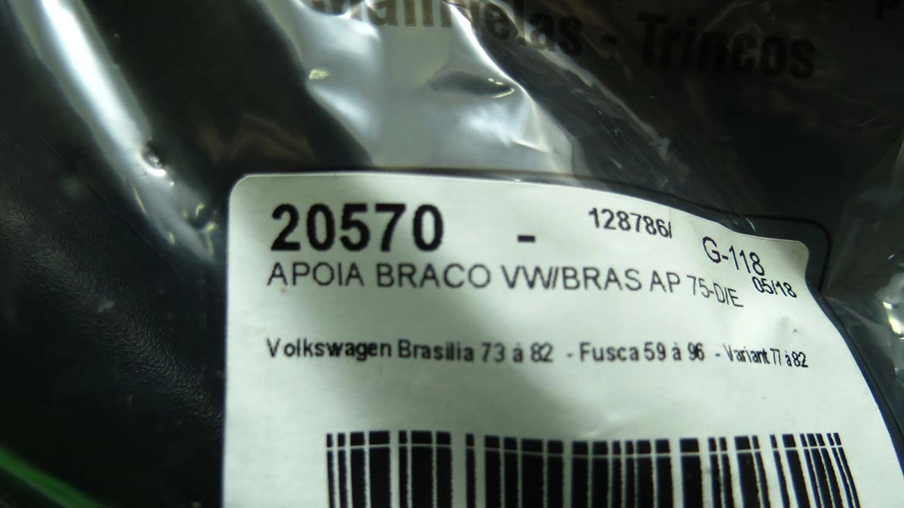 DESCANCA BRACO VW FUSCA/BRASILIA 77/