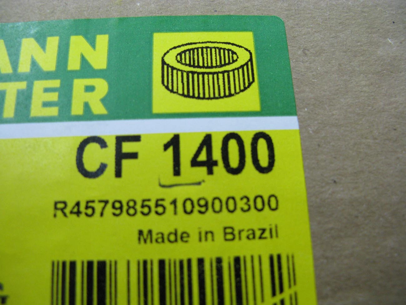 FILTRO SEGURANÇA AR INTERNO ELEMENTO VW 14.200/14.220/16.220/16.300/17.220/24.220/25.250/35.300/40.300 CUMMINS INT