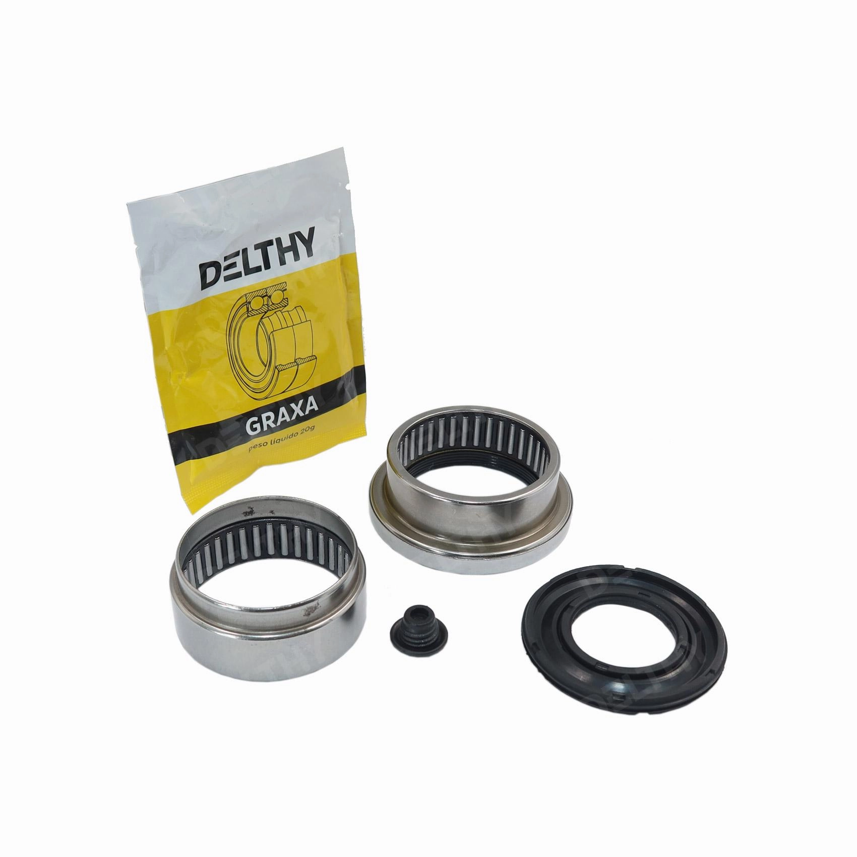 KIT ROLAMENTO EIXO TRASEIRO PEUGEOT 206 SW 1.4/1.6 2005/2008 - 207 SW 1.4/1.6 2009/2013 - HOGGAR 10