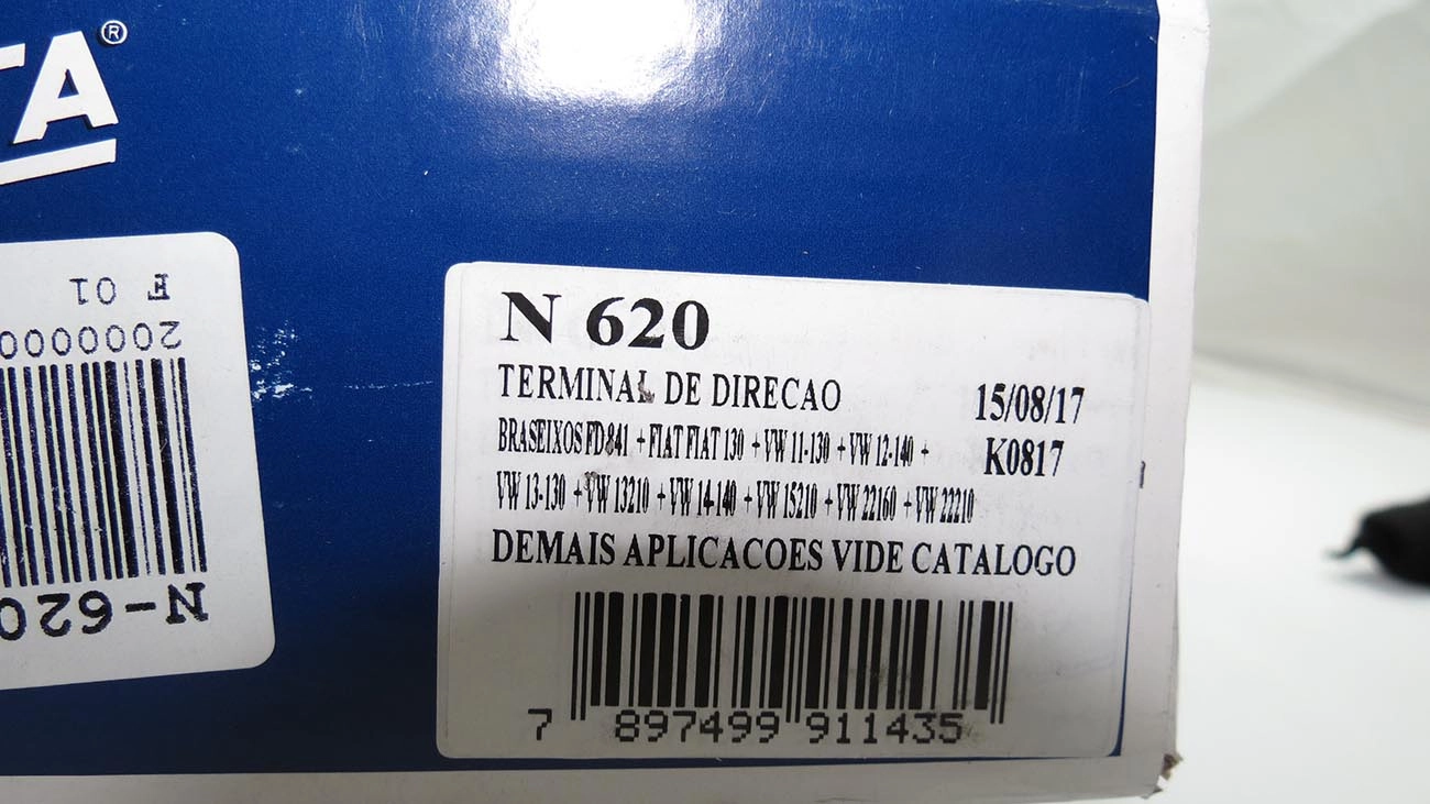 TERMINAL DIREÇÃO ROSCA DIREITO M30X1,5 MB 1113/1114 VW 11.130/12.140/13.210/14.140/15,210/22.210