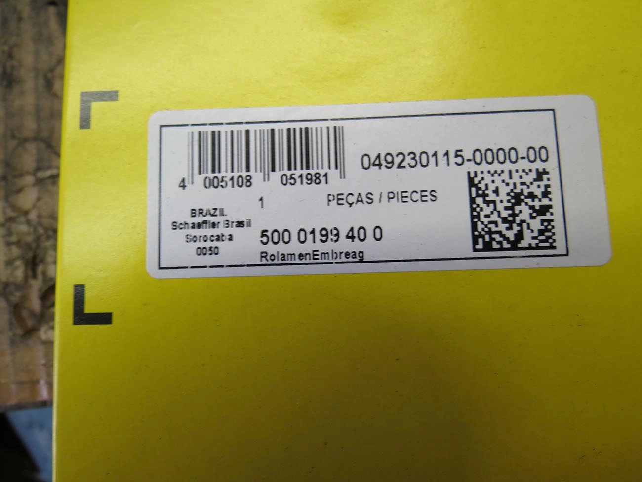 ROLAMENTO DE EMBREAGEM MF 65/85/95/265/275/290/292 - NEW HOLLAND TL/TM - 63,50X102,00X18,00