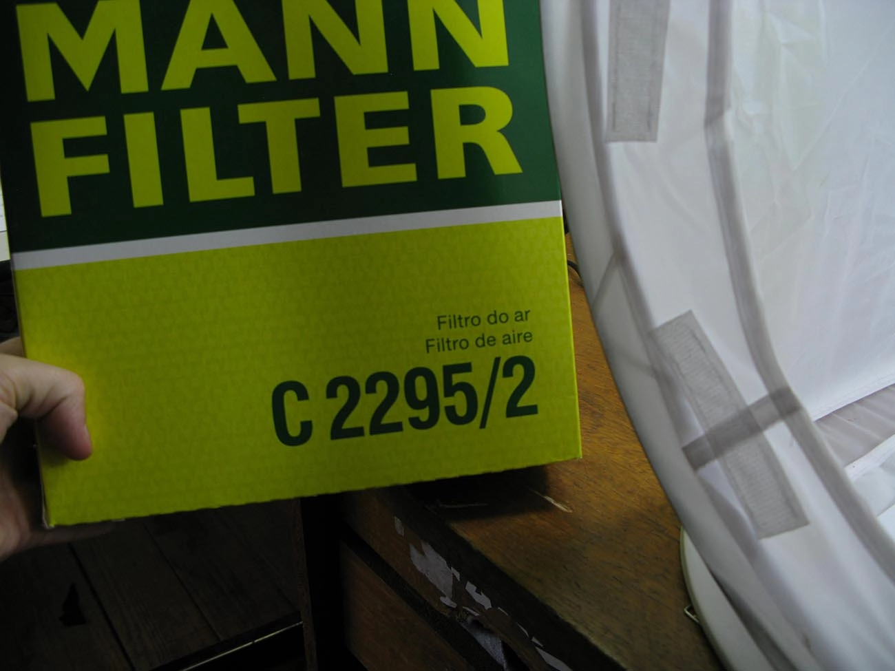 FILTRO AR VW NOVO GOL/VOYAGE/SAVEIRO 1.6 2008/ FOX/CROSSFOX 2005/ POLO