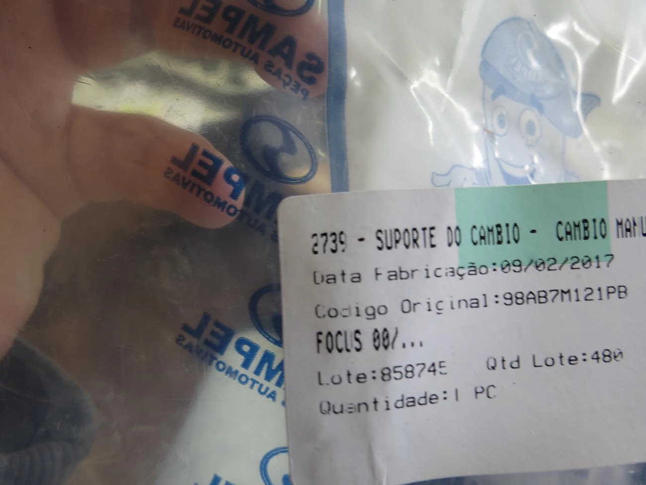 COXIM CÂMBIO FORD FOCUS 2000/2009