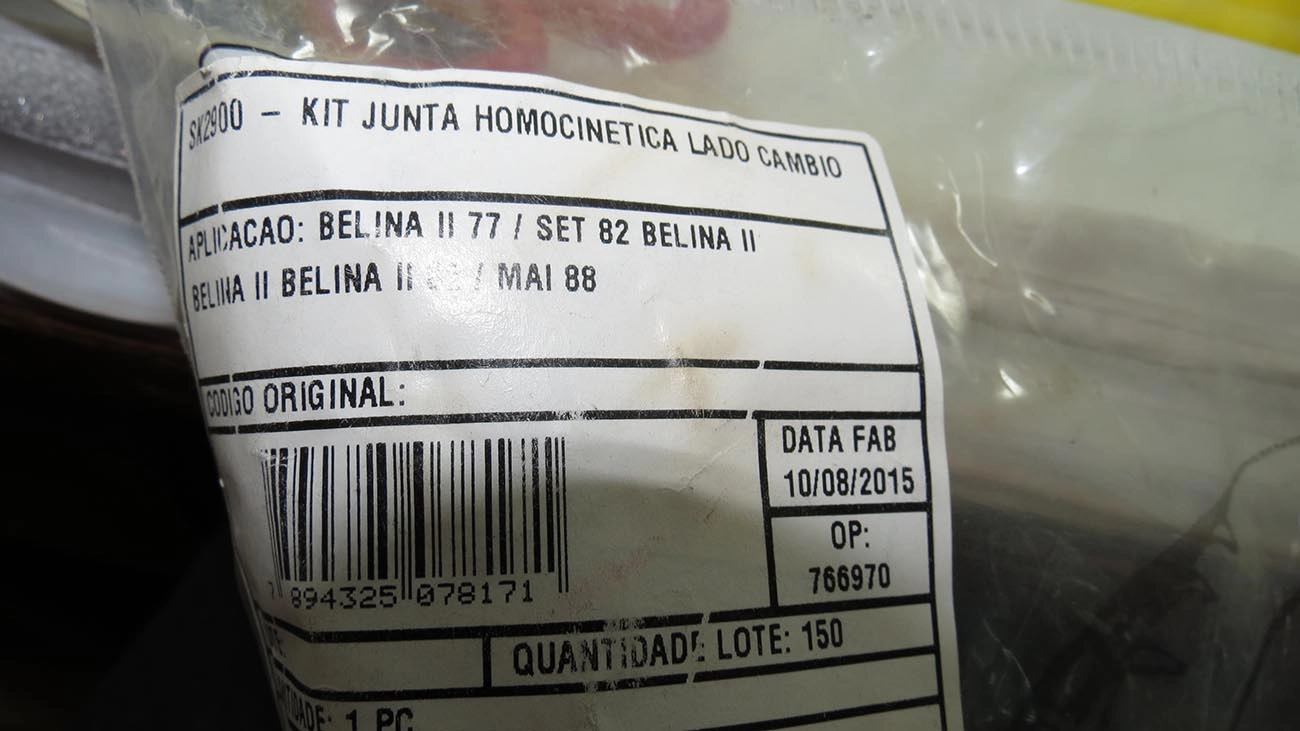 KIT REPARO HOMOCINÉTICA LADO CÂMBIO FORD CORCEL/BELINA/DEL REY/PAMPA 71/89 - 17X80X111MM