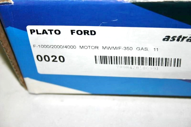 PLATO EMBREAGEM FORD F-1000/4000/350/400 MWM /03.92 - F-2000 MWM - 280MM