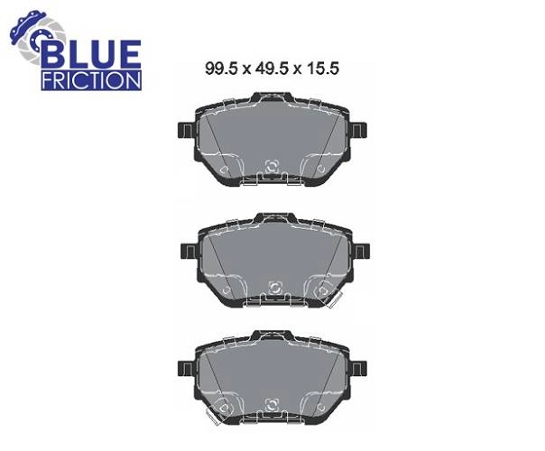 PASTILHA DE FREIO TRASEIRA TOYOTA COROLLA 2019/ - YARIS CROSS 2020/